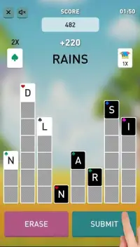 Words & Cards - Free Screen Shot 2