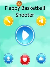 Flappy Basketball Shooter Screen Shot 1
