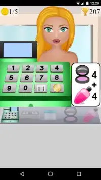 cosmetic cash register game 2 Screen Shot 4