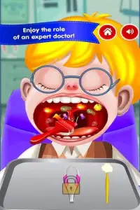 Kids Throat Surgery Simulator Screen Shot 1