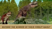 Jurassic Dinosaur Race 3D - 2 Screen Shot 0