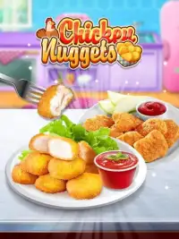 Chicken Nuggets - Crispy Fast Food Maker Screen Shot 3