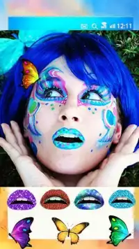 Sprinkles lips! Fantasy Makeup Screen Shot 0