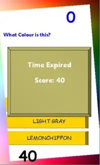 Colours Quiz Screen Shot 0