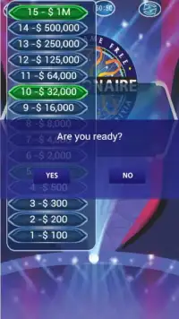 Millionaire Trivia Screen Shot 1