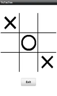 Mobile Tic Tac Toe Screen Shot 1