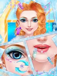 Frozen Ice Queen Makeup Salon Screen Shot 0