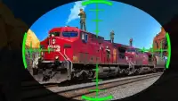 Поезд война Снайпер 3D Screen Shot 2
