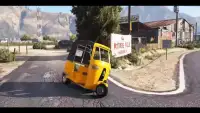 Modern Auto Rickshaw Driver 3D Parking New Games Screen Shot 0