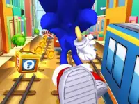 Subway Sonic Surf Jump Screen Shot 0