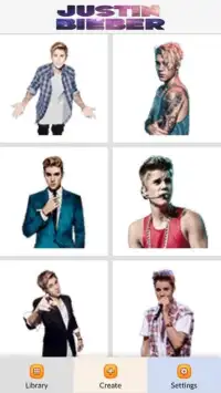 Justin Bieber Color by Number - Pixel Art Game Screen Shot 0