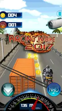 Racing in Bike 2017 Screen Shot 0