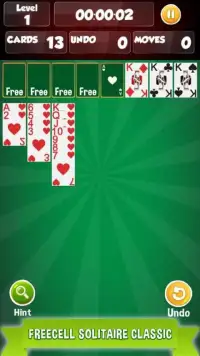 Freecell Solitaire :Card Games Screen Shot 2
