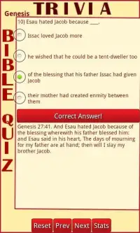 Trivia Bible Quiz Screen Shot 10