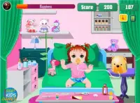 Kids Games: Baby Sick Day Screen Shot 4
