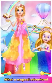 Rainbow Princess Magic Kingdom Screen Shot 0