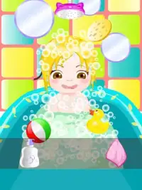 Happy Baby Bath Kids Games Screen Shot 0