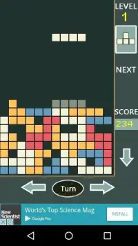 Blocks Tetris - A Puzzle Game Screen Shot 2