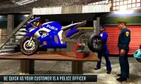 Police Moto Mechanic Workshop Screen Shot 16