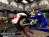 Police Moto Mechanic Workshop Screen Shot 13