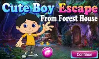 Cute Boy Escape From Old House Screen Shot 1