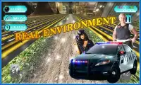 City Crime Police Car Race 3D Screen Shot 6