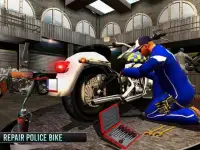Police Moto Mechanic Workshop Screen Shot 6