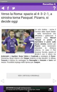 Fiorentina.it Screen Shot 4