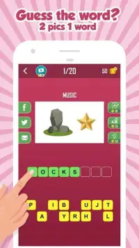 Guess The Word - 2 pics 1 Word Screen Shot 9
