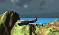 3D Airplane Flight Sim Screen Shot 0