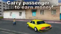 Russian City 3D: Taxi Driver Screen Shot 2