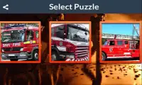 Fire Truck Puzzles Screen Shot 3