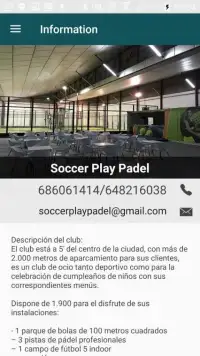 Soccer Play Padel Screen Shot 1