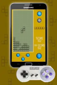 Classic Brick Tetris Screen Shot 0