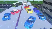 Winter pileup Snow Car Parking Screen Shot 5