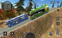 Coach Bus Simulator Drive hill Screen Shot 7