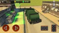 Garbage Truck Simulator Game Screen Shot 2