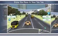 Tuk Tuk Auto Rickshaw Racing Screen Shot 0