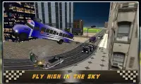 Police Sci Fi Flying Bus Screen Shot 17