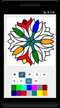 Mandalas para colorir Screen Shot 5