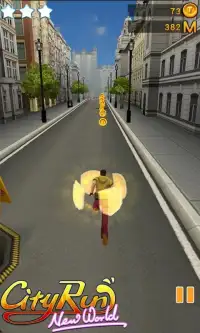 City Run New World 3D Screen Shot 4