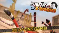 Snakes & Worms Attack! FREE Screen Shot 2