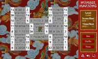 Number Mahjong Solitaire Screen Shot 0