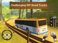 Offroad Bukit Bus Simulator 3D Screen Shot 2