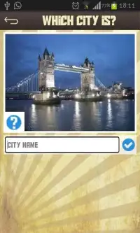 City Quiz - Guess this city! Screen Shot 0