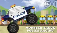 Police Monster Truck Racing Screen Shot 1
