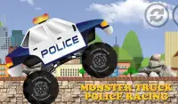 Police Monster Truck Racing Screen Shot 2
