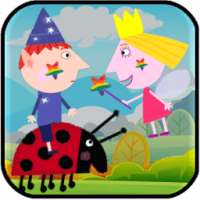 super ben and holly go run