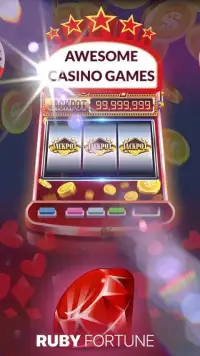 Mobile Casino: Ruby Fortune Screen Shot 0