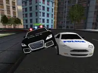 3D Police Car Racer Screen Shot 1